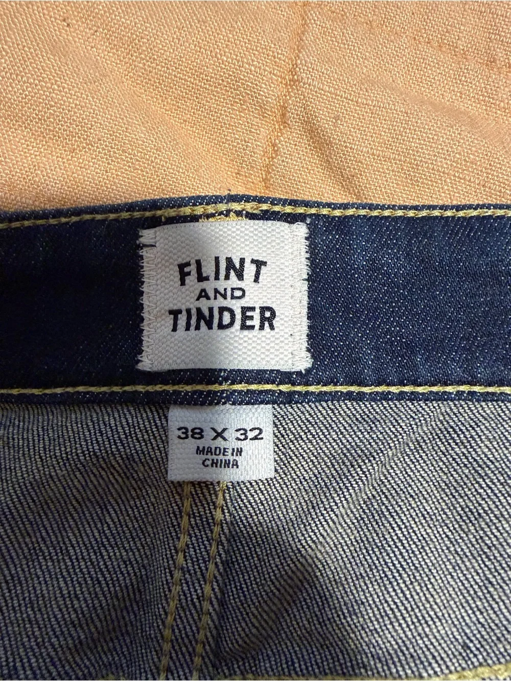 Men's Straight-Leg Jeans in Dark Blue